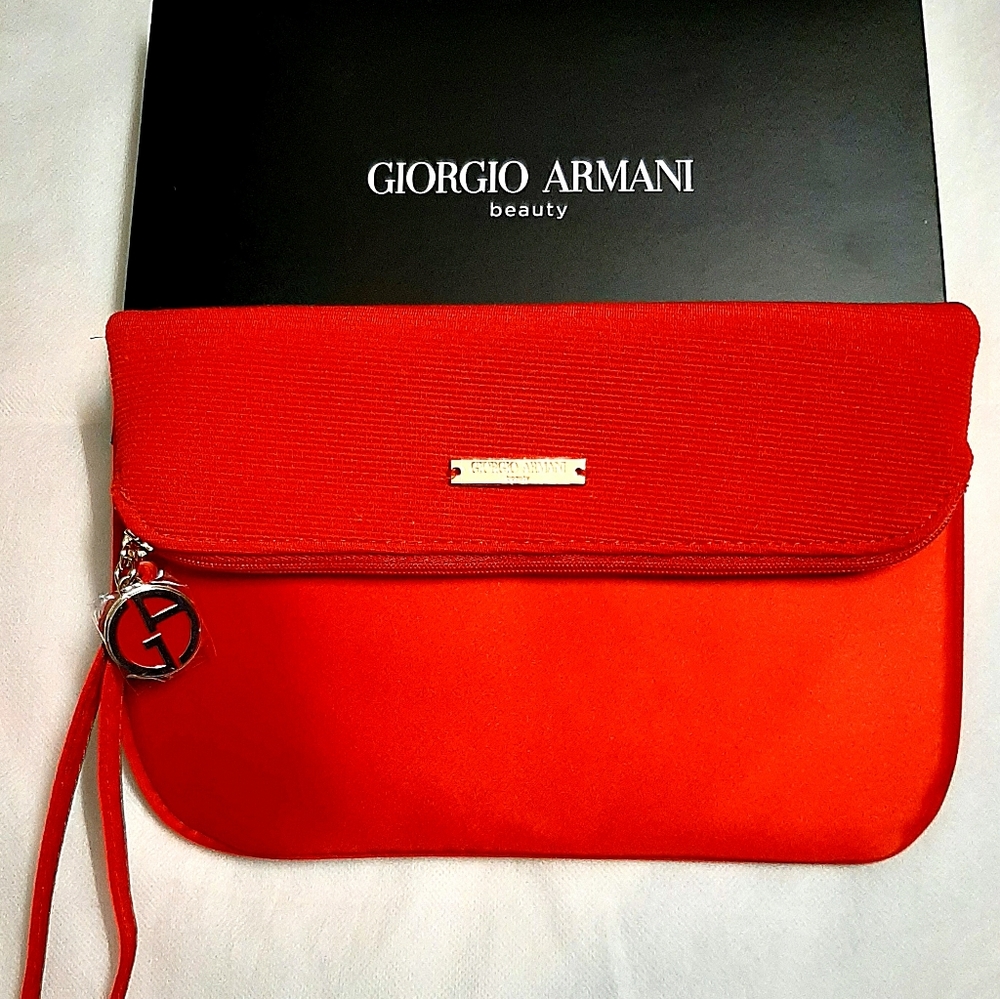Giorgio Armani Beauty Folded Clutch
